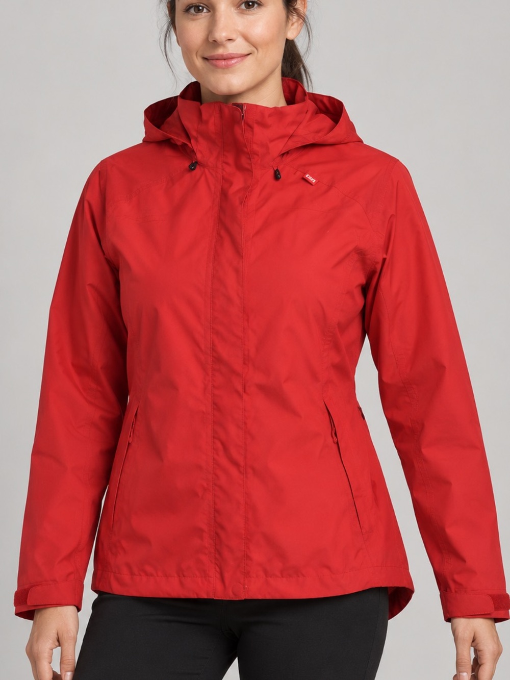 Helly Hensen Hooded Rain Jacket Women's Sz. S
